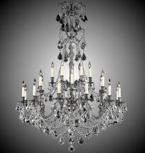 American Brass & Crystal CH9866-A-01G-PI - 24 Light Chandelier